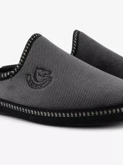 Grijze Instap Pantoffel -Beroemde Schoenen Winkel 2143520 H3