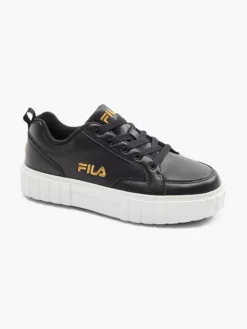 Fila Zwarte Platform Sneaker -Beroemde Schoenen Winkel 2143830 H6