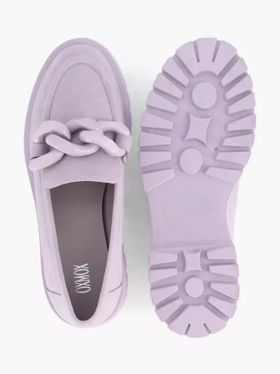 Lila Chunky Loafer Sierketting 3 Lila Chunky Loafer Sierketting - Afbeelding 3