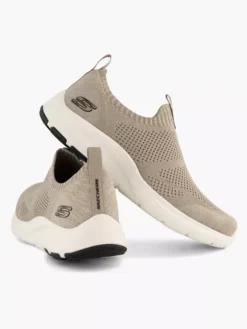 Skechers Taupe Reascend - Monroe -Beroemde Schoenen Winkel 2145207 H5