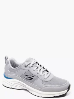 Skechers Grijze Varnet - Mick -Beroemde Schoenen Winkel 2145210 H6