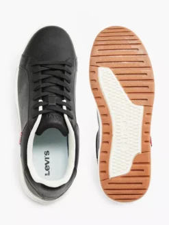 Levis Zwarte Sneaker Piper -Beroemde Schoenen Winkel 2147095 H3