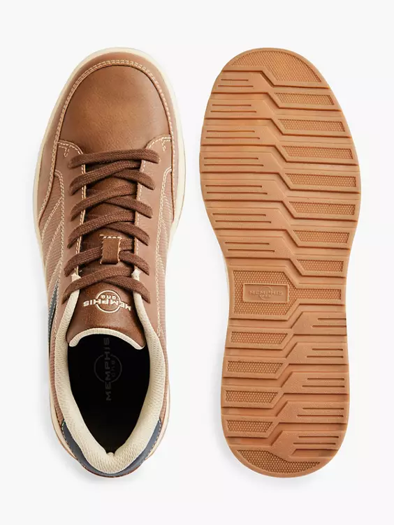 Cognac Sneaker 3 Cognac Sneaker - Afbeelding 3