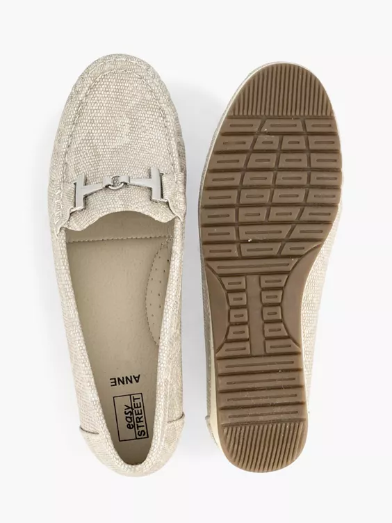 Easy Street Beige Instapper Sierketting 3 Easy Street Beige Instapper Sierketting - Afbeelding 3