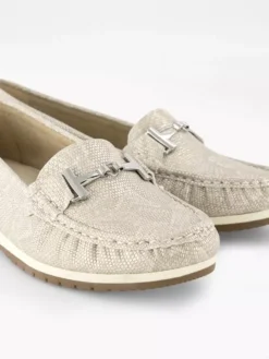 Easy Street Beige Instapper Sierketting 10 Easy Street Beige Instapper Sierketting -Beroemde Schoenen Winkel 2148126 H5