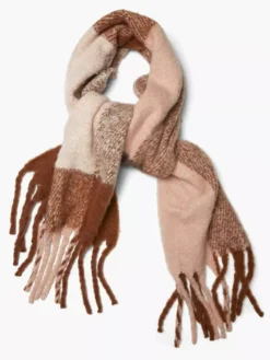 Bruine Sjaal Ruiten