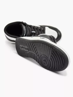Champion Zwart/ Witte Rebound 2.0 Mid -Beroemde Schoenen Winkel 2153638 H3