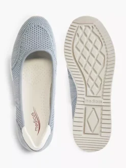 Lichtblauwe Instapper -Beroemde Schoenen Winkel 2153867 H3