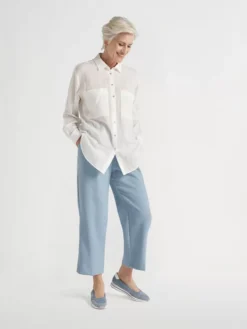 Lichtblauwe Instapper -Beroemde Schoenen Winkel 2153867 H9