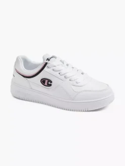 Champion Witte Low Cut Shoe Rebound -Beroemde Schoenen Winkel 2155415 H6