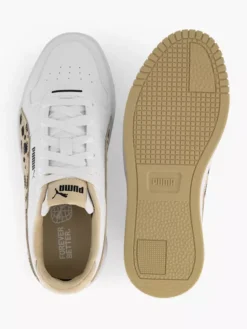 Puma Witte Carina Street Animal -Beroemde Schoenen Winkel 2157752 H3