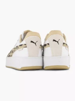 Puma Witte Carina Street Animal -Beroemde Schoenen Winkel 2157752 H4
