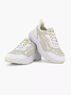 Puma Witte Cassia Laser Cut -Beroemde Schoenen Winkel 2157755 H5