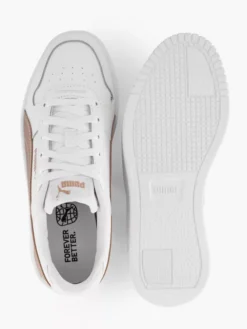 Puma Witte Carina Street Rose -Beroemde Schoenen Winkel 2157946 H3
