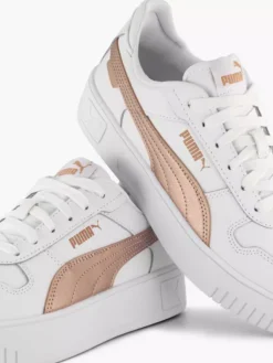 Puma Witte Carina Street Rose -Beroemde Schoenen Winkel 2157946 H5