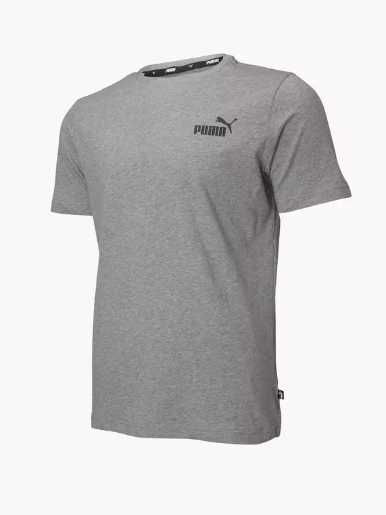 Puma Grijze ESS Small Logo Tee 3 Puma Grijze ESS Small Logo Tee - Afbeelding 3