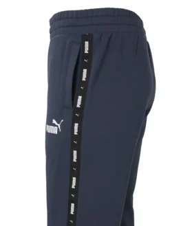 Puma Donkerblauwe ESS+ Tape Sweatpants FL Cl -Beroemde Schoenen Winkel 2158286 H3