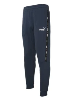 Puma Donkerblauwe ESS+ Tape Sweatpants FL Cl -Beroemde Schoenen Winkel 2158286 H6