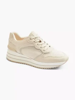Beige Sneaker Platform -Beroemde Schoenen Winkel 2158477 H6