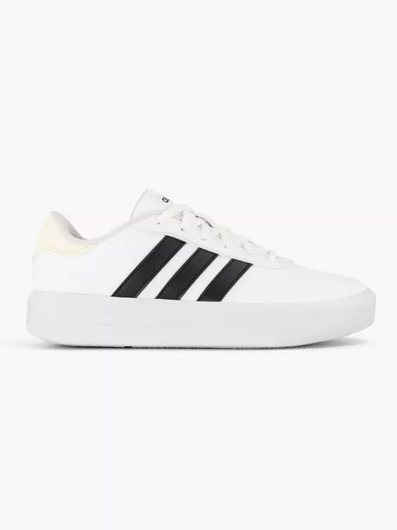 ADIDAS Witte Court Platform 1 ADIDAS Witte Court Platform