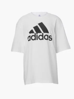 ADIDAS Witte Ess Tape Tee