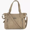 Taupe Schoudertas