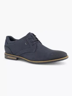 Donkerblauwe Veterschoen -Beroemde Schoenen Winkel 2160724 H6