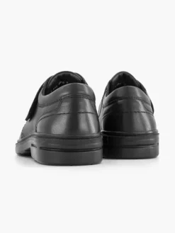 Zwarte Leren Geklede Schoen -Beroemde Schoenen Winkel 2160748 H4