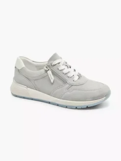 Lichtblauwe Leren Sneaker -Beroemde Schoenen Winkel 2161272 H6