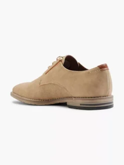 Zandkleurige Veterschoen 6 Zandkleurige Veterschoen -Beroemde Schoenen Winkel 2162268 H3