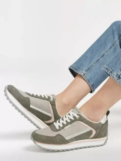 ESPRIT Groene Sneaker -Beroemde Schoenen Winkel 2163004 H10