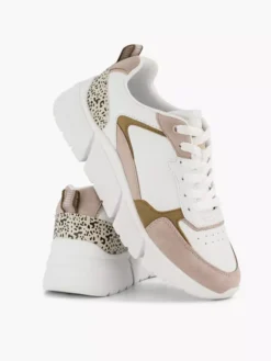 Witte Chunky Sneaker Panterprint 10 Witte Chunky Sneaker Panterprint -Beroemde Schoenen Winkel 2163595 H5