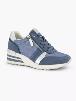 Blauwe Sneaker Sleehak -Beroemde Schoenen Winkel 2163944 H6