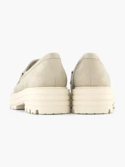 Beige Chunky Loafer Sierketting -Beroemde Schoenen Winkel 2164075 H4