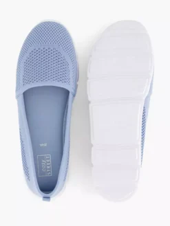 Easy Street Blauwe Instapper Memory Foam -Beroemde Schoenen Winkel 2165283 H3