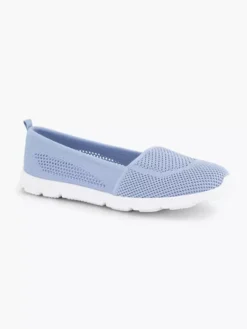 Easy Street Blauwe Instapper Memory Foam -Beroemde Schoenen Winkel 2165283 H6