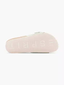 ESPRIT Lichtgroene Slipper Siergesp -Beroemde Schoenen Winkel 2165961 H4