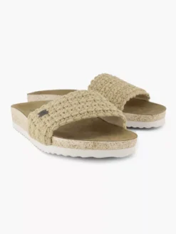ESPRIT Beige Slipper Gevlochten -Beroemde Schoenen Winkel 2165964 H5