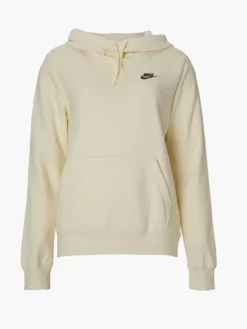 Nike Beige W NSW Club FLC FNL Hoodie STD