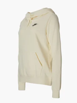 Nike Beige W NSW Club FLC FNL Hoodie STD -Beroemde Schoenen Winkel 2167559 H6