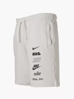 Nike Beige M NK CLUB+ FT SHORT MLOGO -Beroemde Schoenen Winkel 2167584 H6