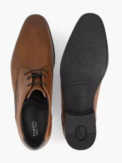 Bugatti Cognac Leren Veterschoen -Beroemde Schoenen Winkel 2168956 H3