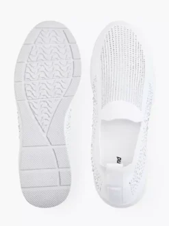 Witte Instapper Steentjes 8 Witte Instapper Steentjes -Beroemde Schoenen Winkel 2170823 H3