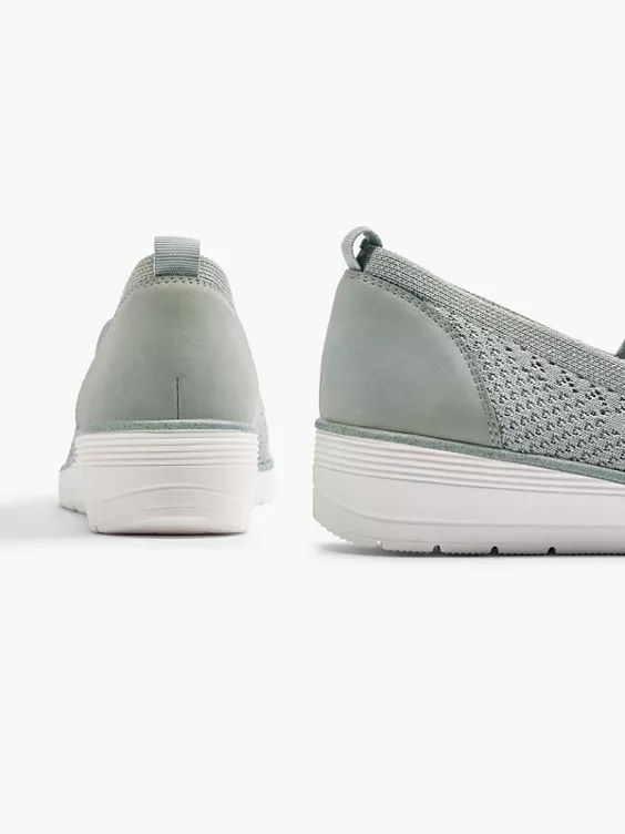 Easy Street Grijze Instapper Sleehak 4 Easy Street Grijze Instapper Sleehak - Afbeelding 4