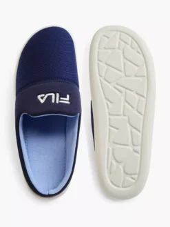 Fila Blauwe Instap Pantoffel -Beroemde Schoenen Winkel 2171947 H3