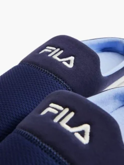 Fila Blauwe Instap Pantoffel -Beroemde Schoenen Winkel 2171947 H5