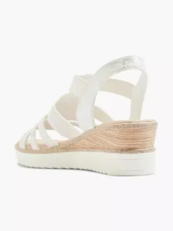 Easy Street Witte Sandaal Sheehak -Beroemde Schoenen Winkel 2172076 H3