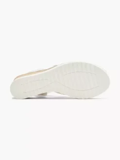 Easy Street Witte Sandaal Sheehak -Beroemde Schoenen Winkel 2172076 H4