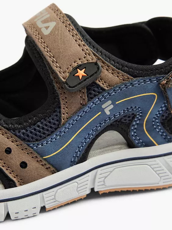 Fila Blauw/ Bruine Sandaal 5 Fila Blauw/ Bruine Sandaal - Afbeelding 5