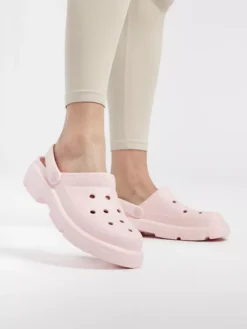 Lichtroze Chunky Clog 9 Lichtroze Chunky Clog -Beroemde Schoenen Winkel 2172604 H10